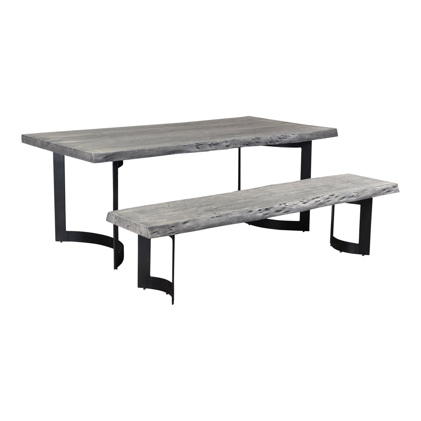 BENT DINING TABLE EXTRA SMALL WEATHERED GREY-2