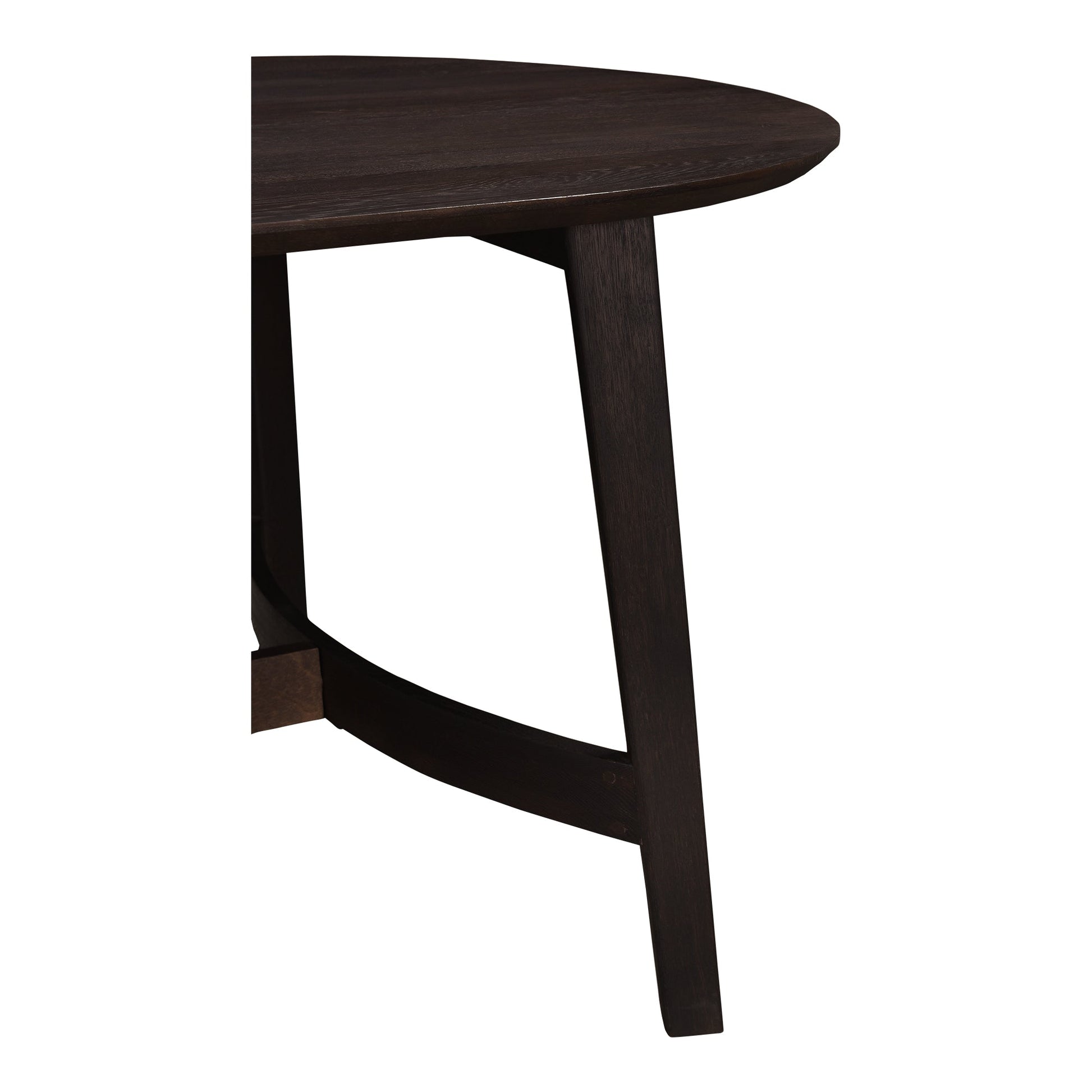 TRIE DINING TABLE LARGE DARK BROWN-6