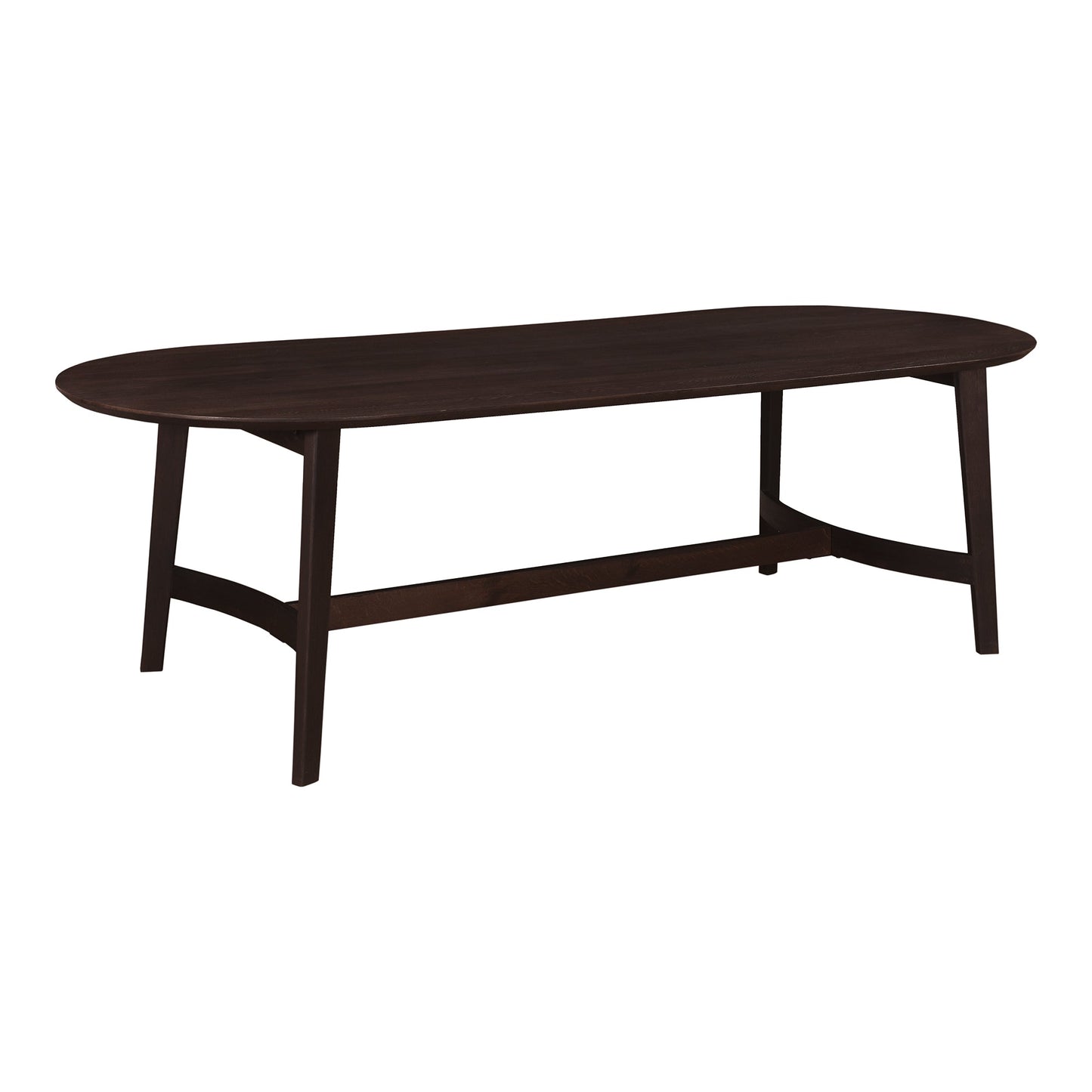 TRIE DINING TABLE SMALL DARK BROWN-1