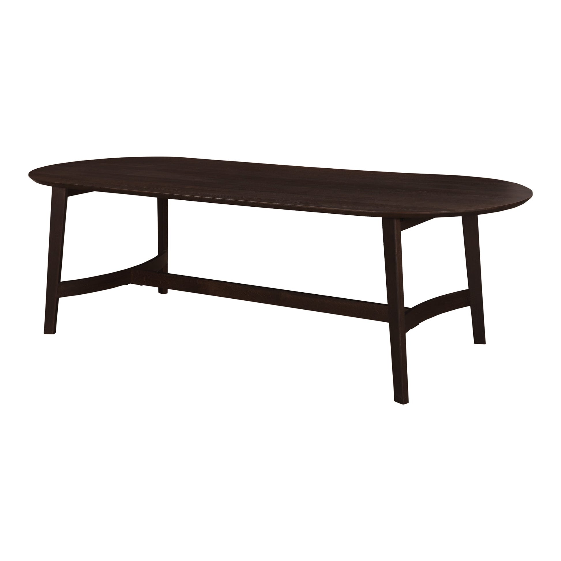 TRIE DINING TABLE SMALL DARK BROWN-3