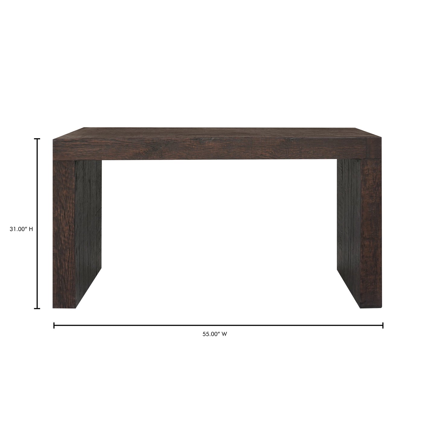 EVANDER CONSOLE TABLE RUSTIC BROWN-6