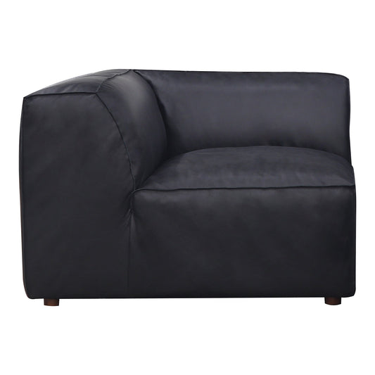 FORM CORNER CHAIR VANTAGE BLACK LEATHER-0