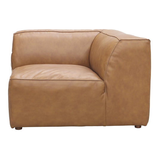 FORM CORNER CHAIR SONORAN TAN LEATHER-0