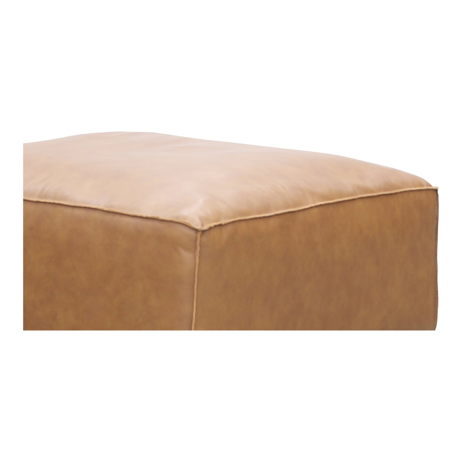 FORM OTTOMAN SONORAN TAN LEATHER-3