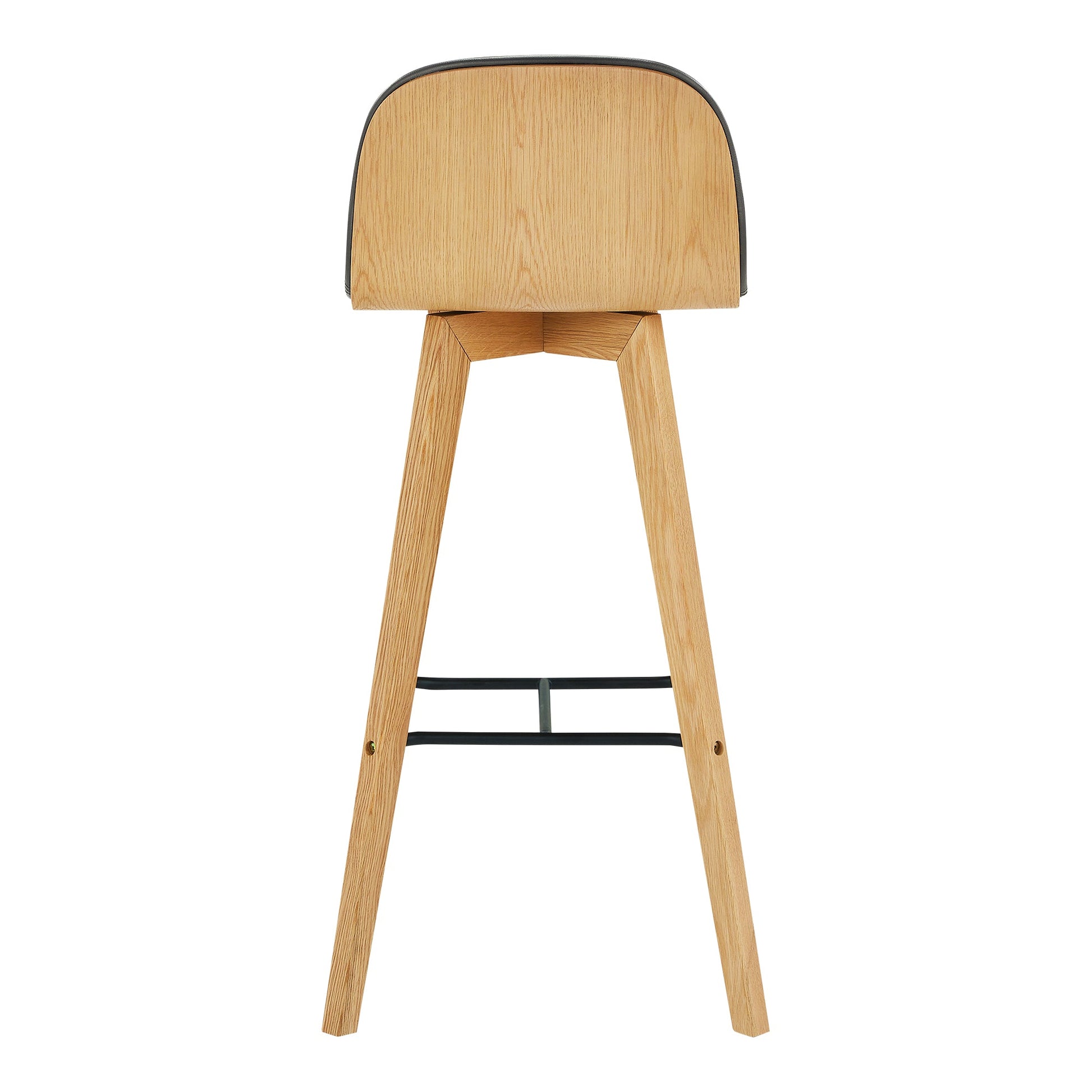 NAPOLI LEATHER BARSTOOL BLACK-3