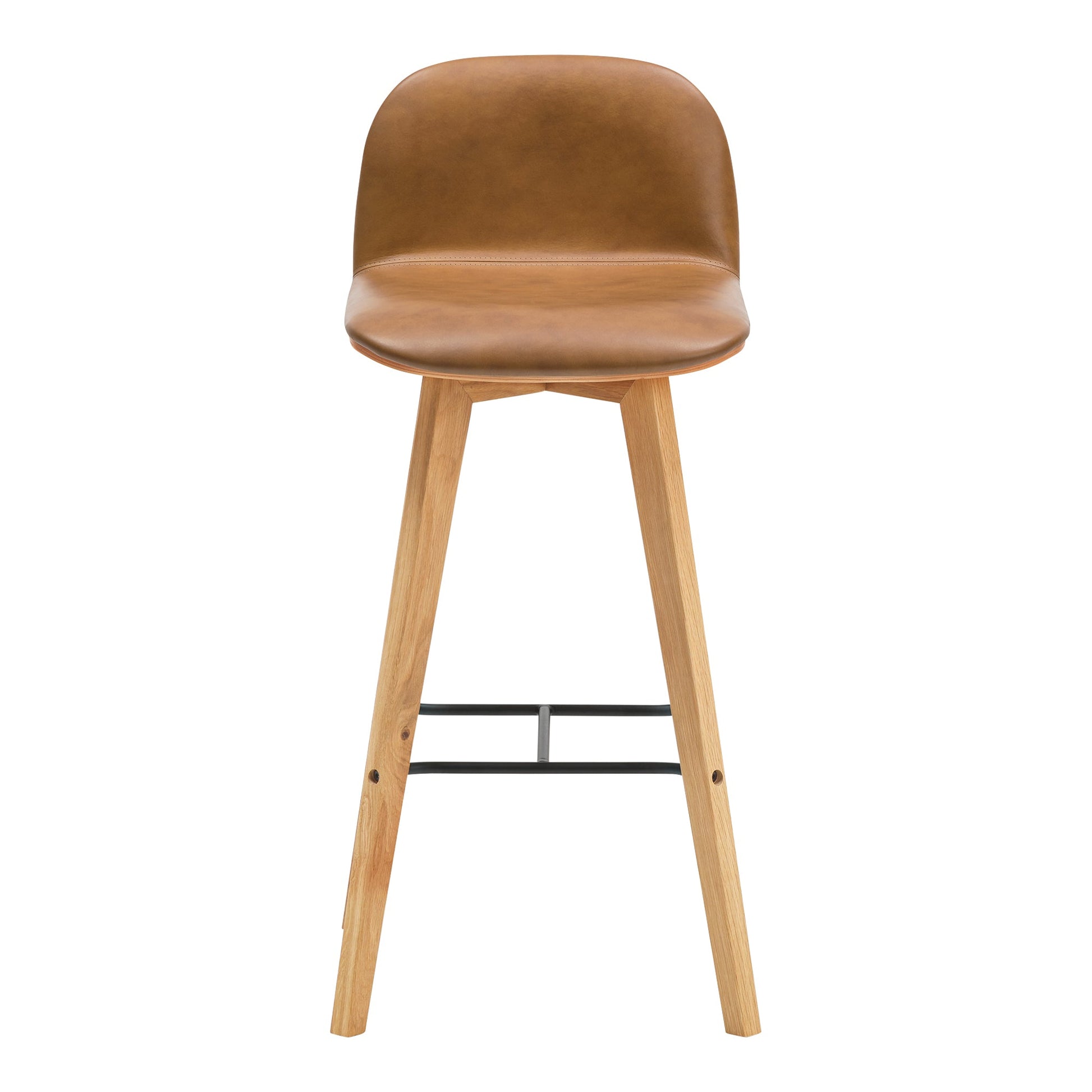 NAPOLI LEATHER BARSTOOL TAN-0