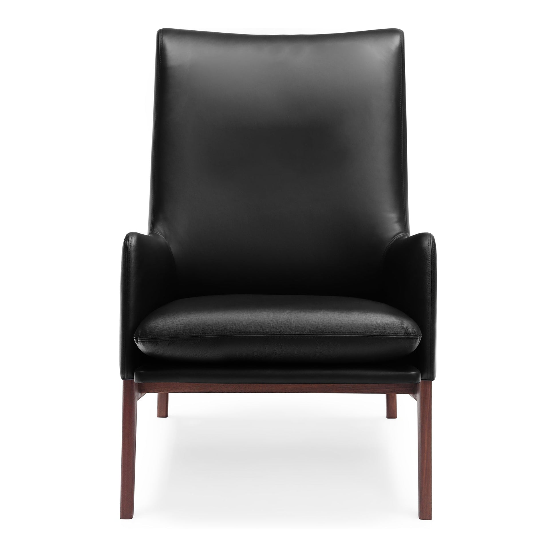 *ASTA LEATHER CHAIR BLACK-0