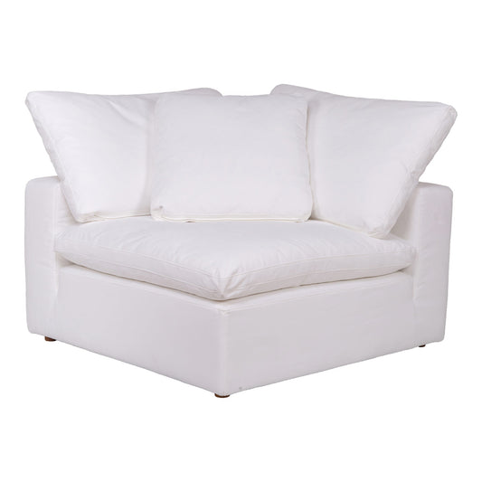 CLAY CORNER CHAIR PERFORMANCE FABRIC WHITE-0