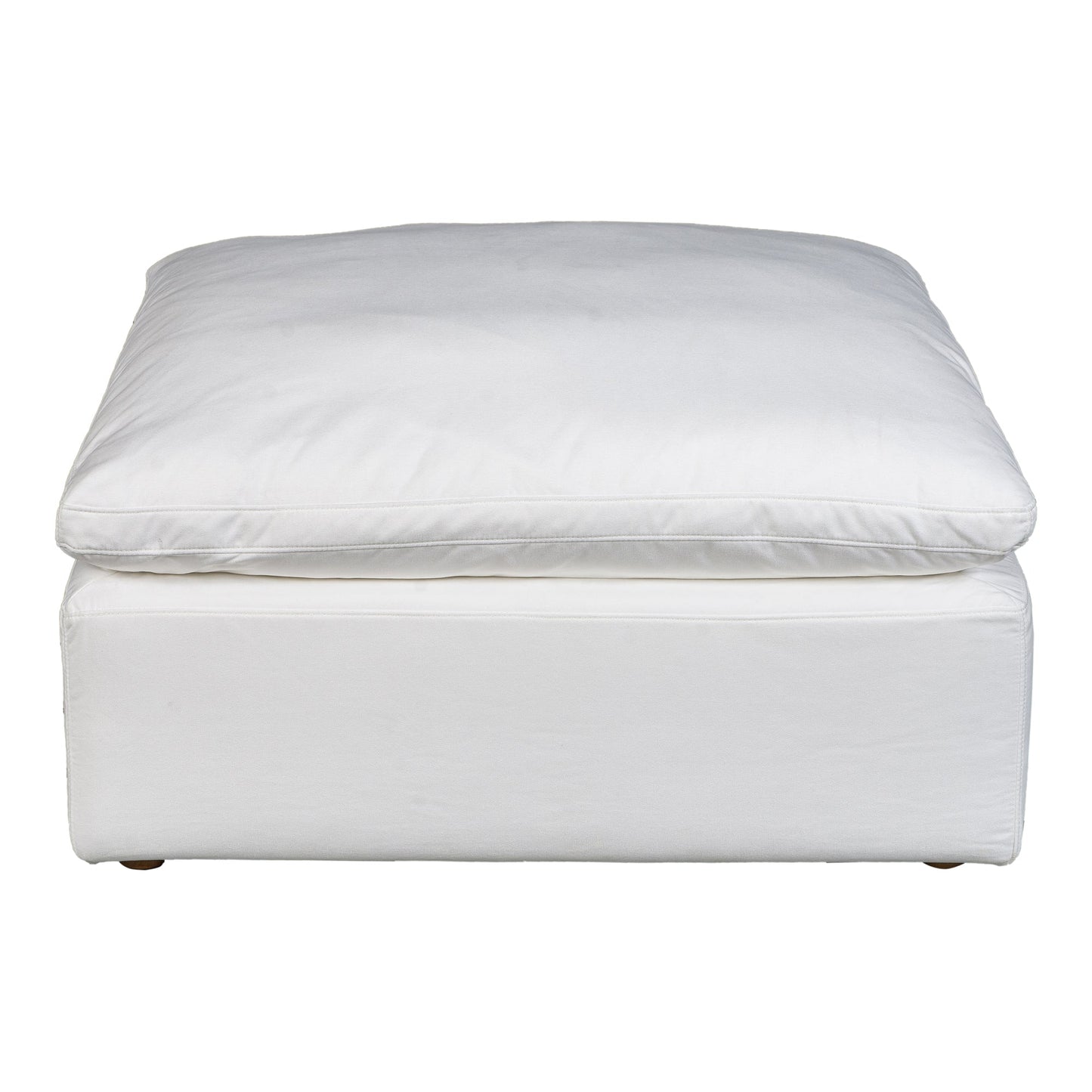 TERRA CONDO OTTOMAN PERFORMANCE FABRIC WHITE-0