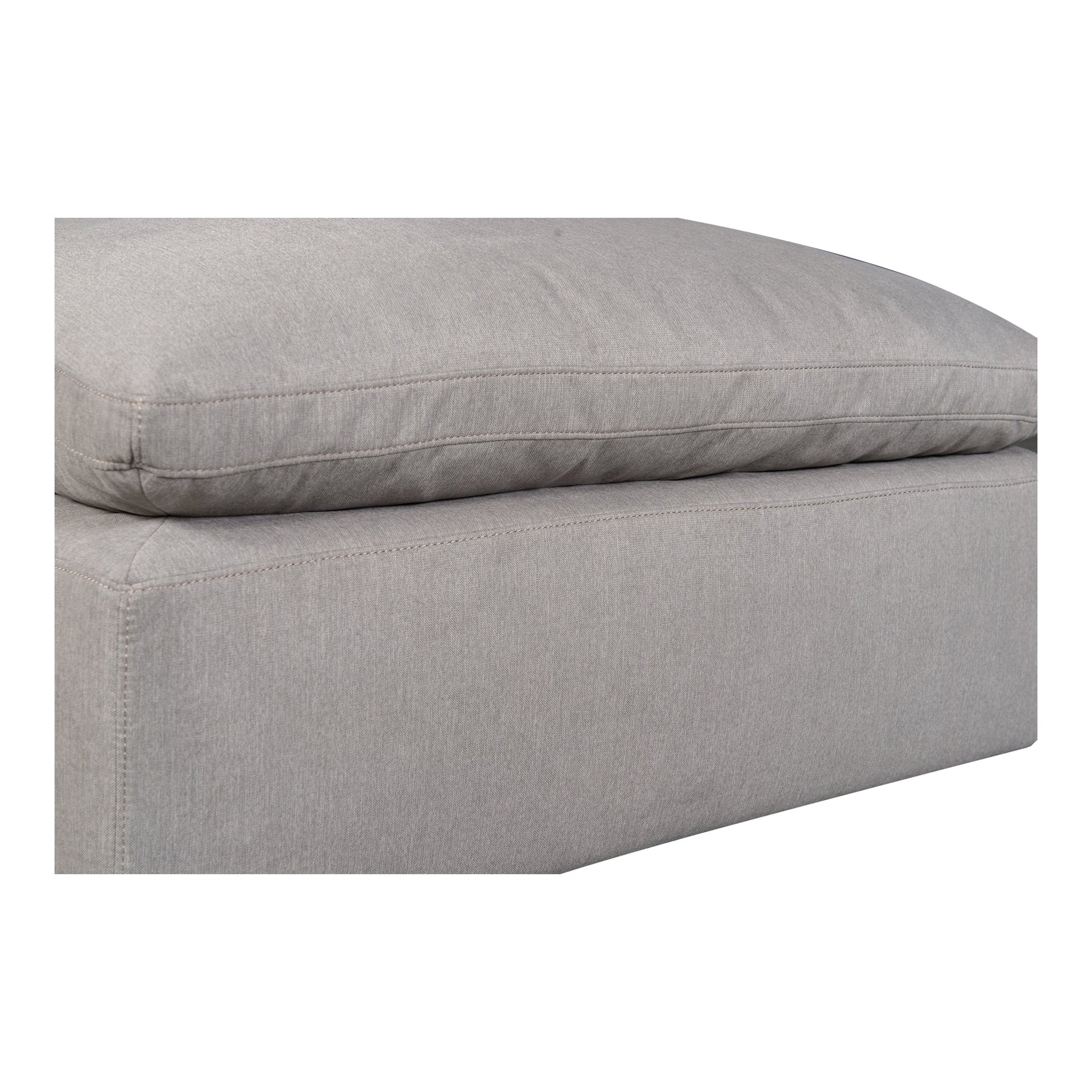 TERRA CONDO OTTOMAN PERFORMANCE FABRIC LIGHT GREY-3