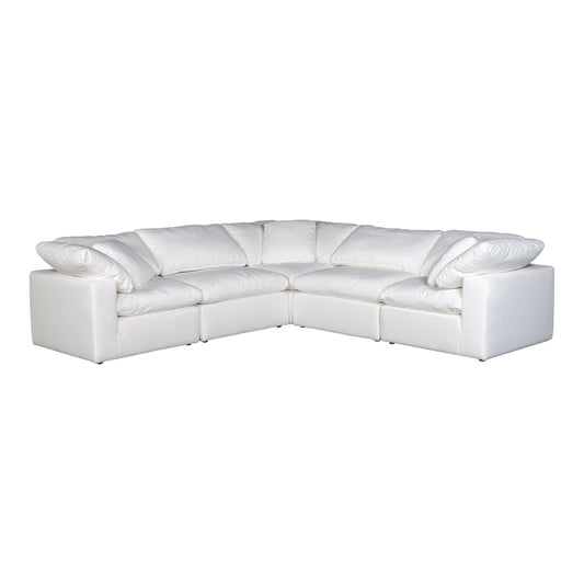 TERRA CONDO CLASSIC L MODULAR SECTIONAL PERFORMANCE FABRIC WHITE-0