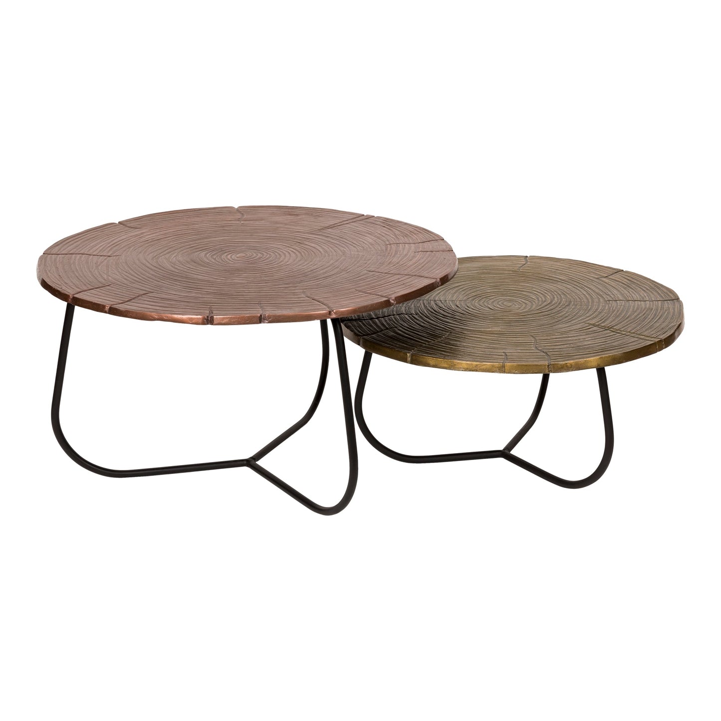 CROSS SECTION TABLES SET OF 2-0